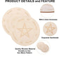 Wooden Ouija Board plus Crystal Pendulum Kit