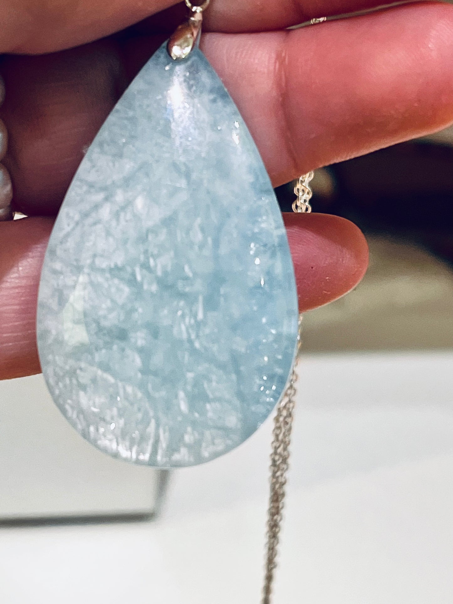 Stunning Aquamarine Pendant