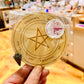 Wooden Ouija Board plus Crystal Pendulum Kit