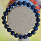 Lapis Lazuli Elastic Bracelet (Serenity • Awareness •Deepens Your Meditation)