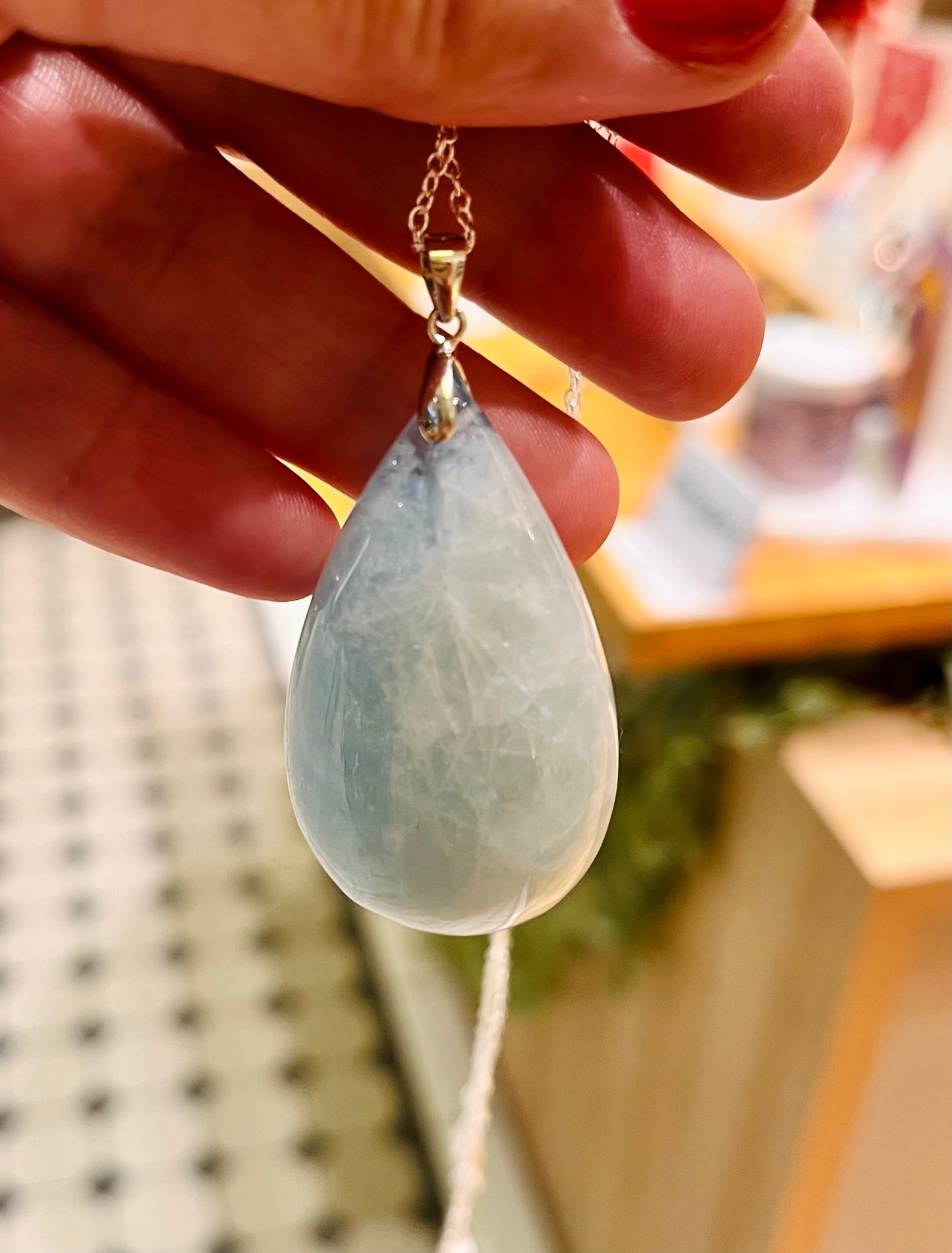 Stunning Aquamarine Pendant