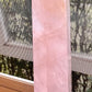 Large Rose Quartz Tower