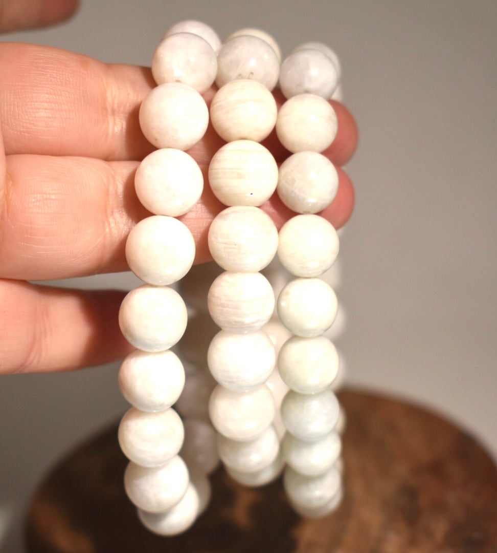 Moonstone 10mm Bracelet