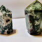 Moss Agate Towers