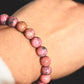 PRECIOUS 9mm RHODONITE BRACELET