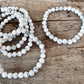 6mm Howlite Bracelet