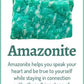 GREEN RAW NATURAL AMAZONITE  STONE