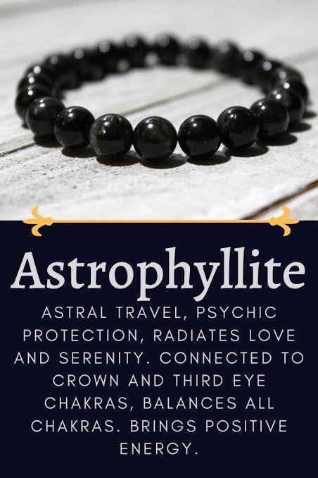 Unisex Astrophylite Bracelet 6mm
