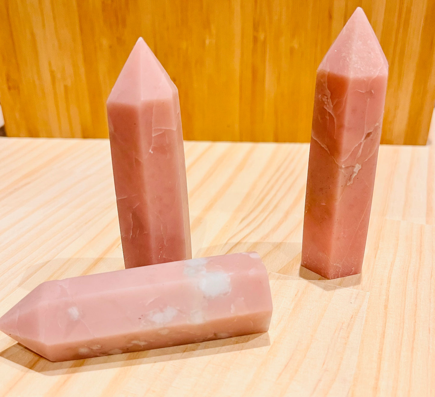 Unique Pink Opal Generator Towers