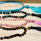 10mm Cherry Blossom Jasper and Pearls Tasbih