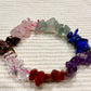 7 Chakras chip Crystals Bracelets