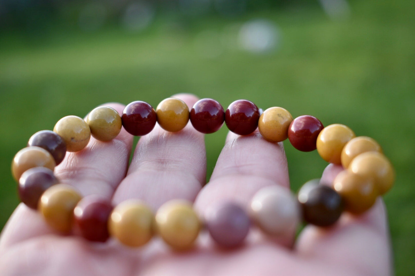 Mookaite 8mm Unisex Bracelet